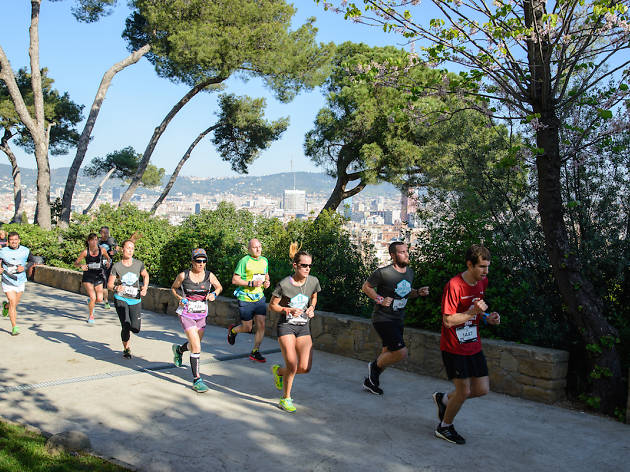 Vistes des de Montjuïc Vistes des de Montjuïc