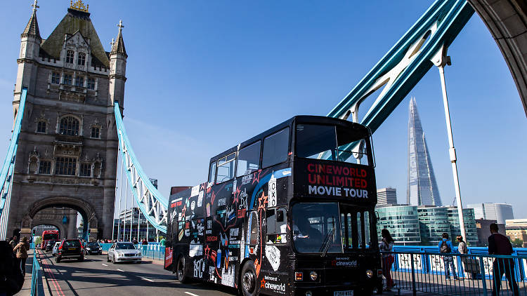 Cineworld movie bus tour