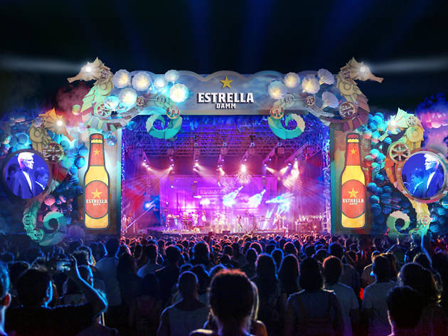 Escenari Estrella Damm del Festival Cruïlla 2018 Escenari Estrella Damm del Festival Cruïlla 2018
