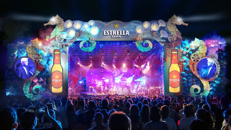 Escenari Estrella Damm del Festival Cruïlla 2018