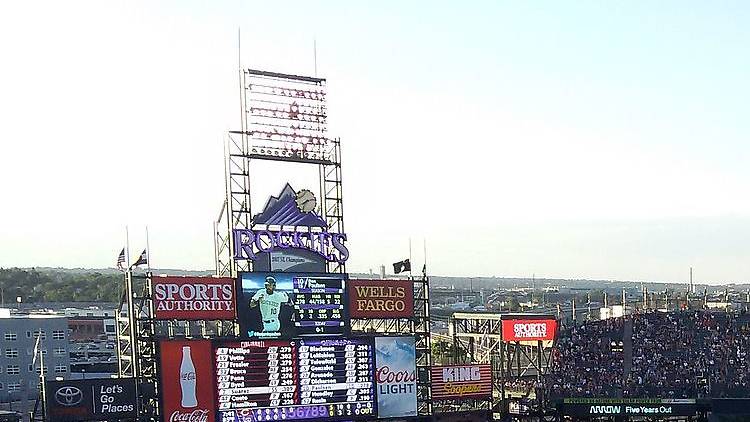 Colorado Rockies at Coors Field, Denver 