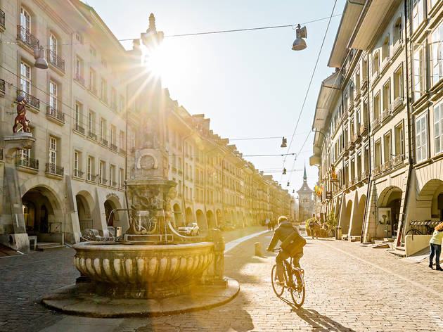 Switzerland Cities: Bern, Kramgasse STC0042513