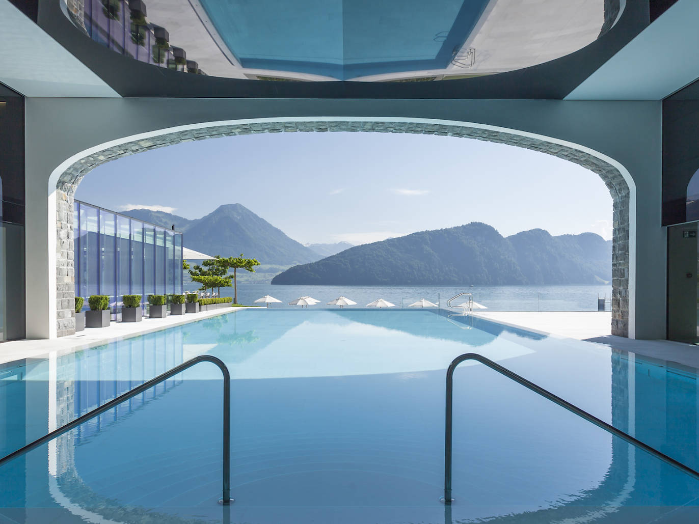 The best hotels with outdoor pools for a Swiss summer staycation