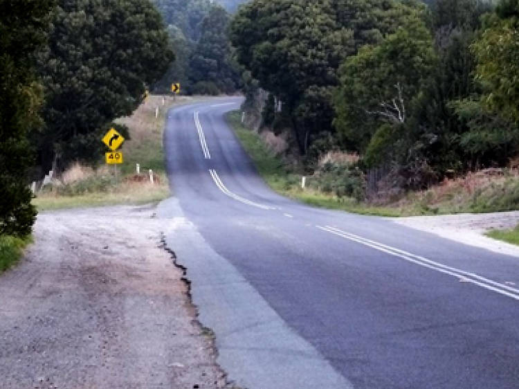 A gravity-defying hill in Mount Macedon