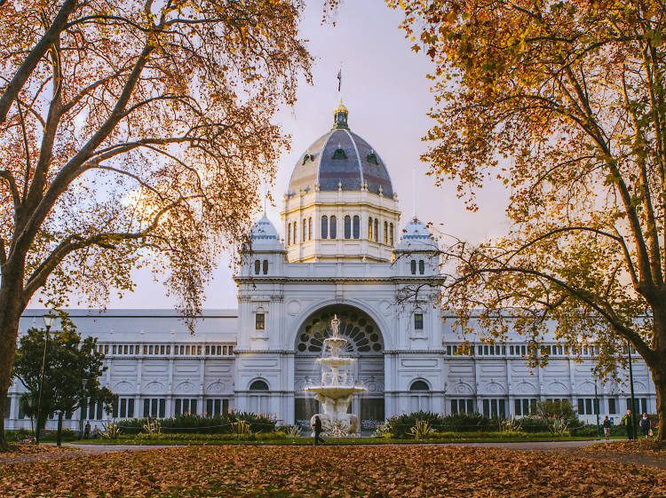 Wander around the Royal Exhibition Building