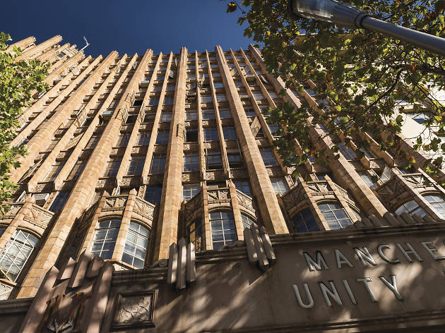 Exterior of the Manchester Unity Building Manchester Unity Building, Melbourne