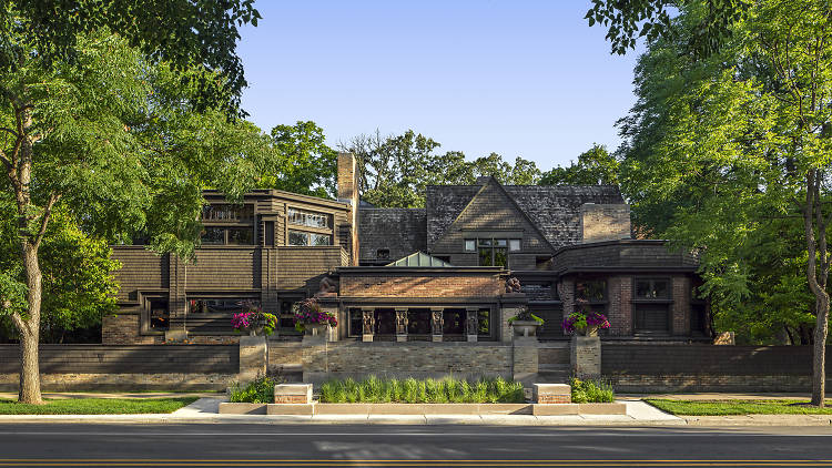 Visit Frank Lloyd Wright's home and studio