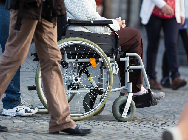 車いす Disability.