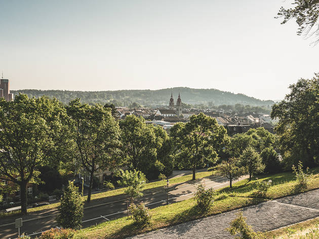 Winterthur, Blick vom Rosengarten