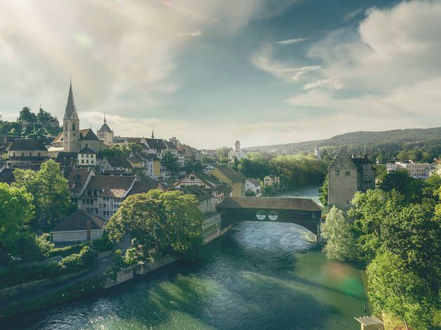 Switzerland Cities Baden, Altstadt