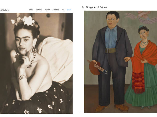 Frida Kahlo Frida Kahlo en Google Arts & Culture