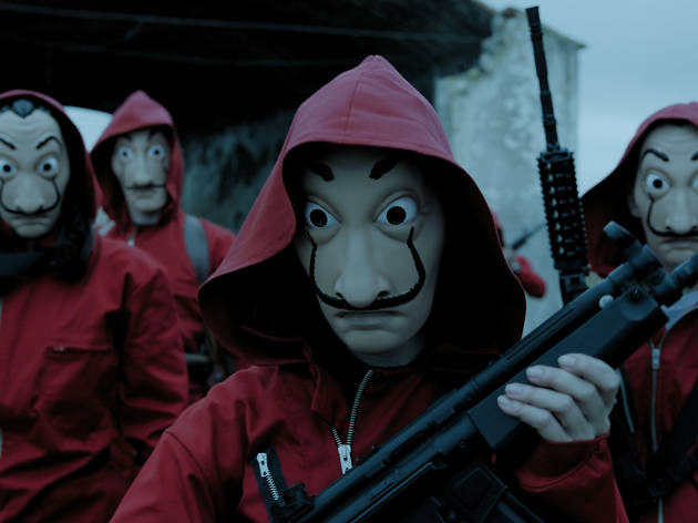 La casa de papel La casa de papel, la serie española de Netflix