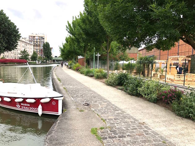 La Guinguette des Grandes Serres, le nouveau spot estival du Canal de l'Ourcq © GM