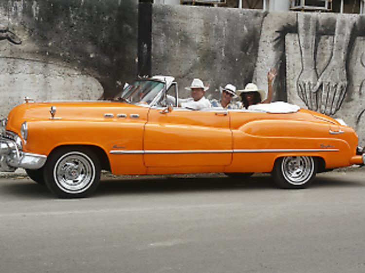 Tour Havana in a classic car