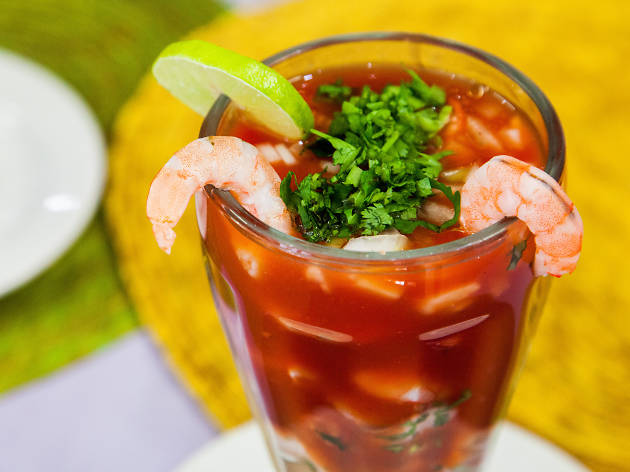 Coctel de camarón mariscos La Mony Coctel de camarón mariscos La Mony CDMX Roma