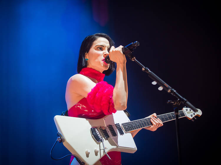 St Vincent delivered a powerful one-woman show at Carriageworks