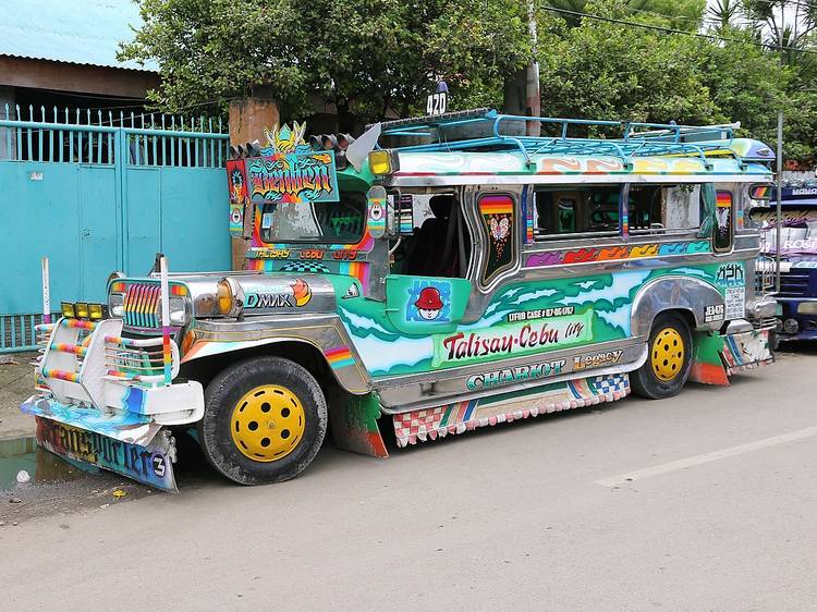 Ride in a jeepney