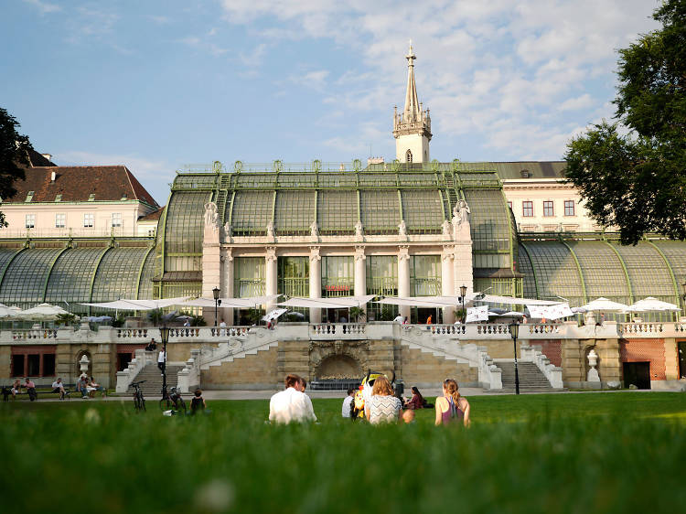 Dine in the world’s grandest greenhouse