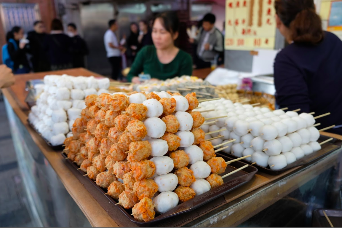 Kam Wing Tai Fish Balls Restaurants in Cheung Chau, Hong Kong