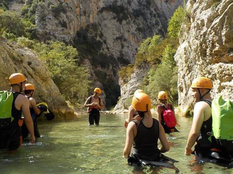 Barranquisme a la Serra de Guara