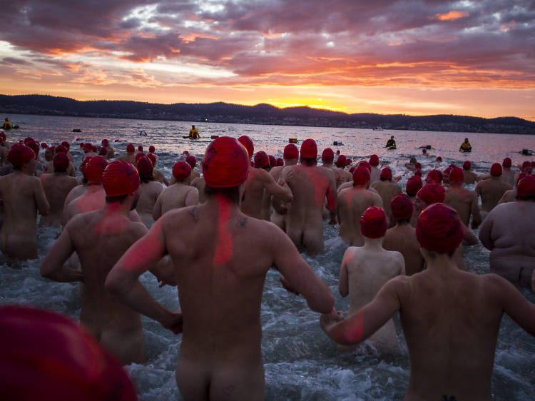 Dark Mofo Winter Solstice Nude Swim 2018