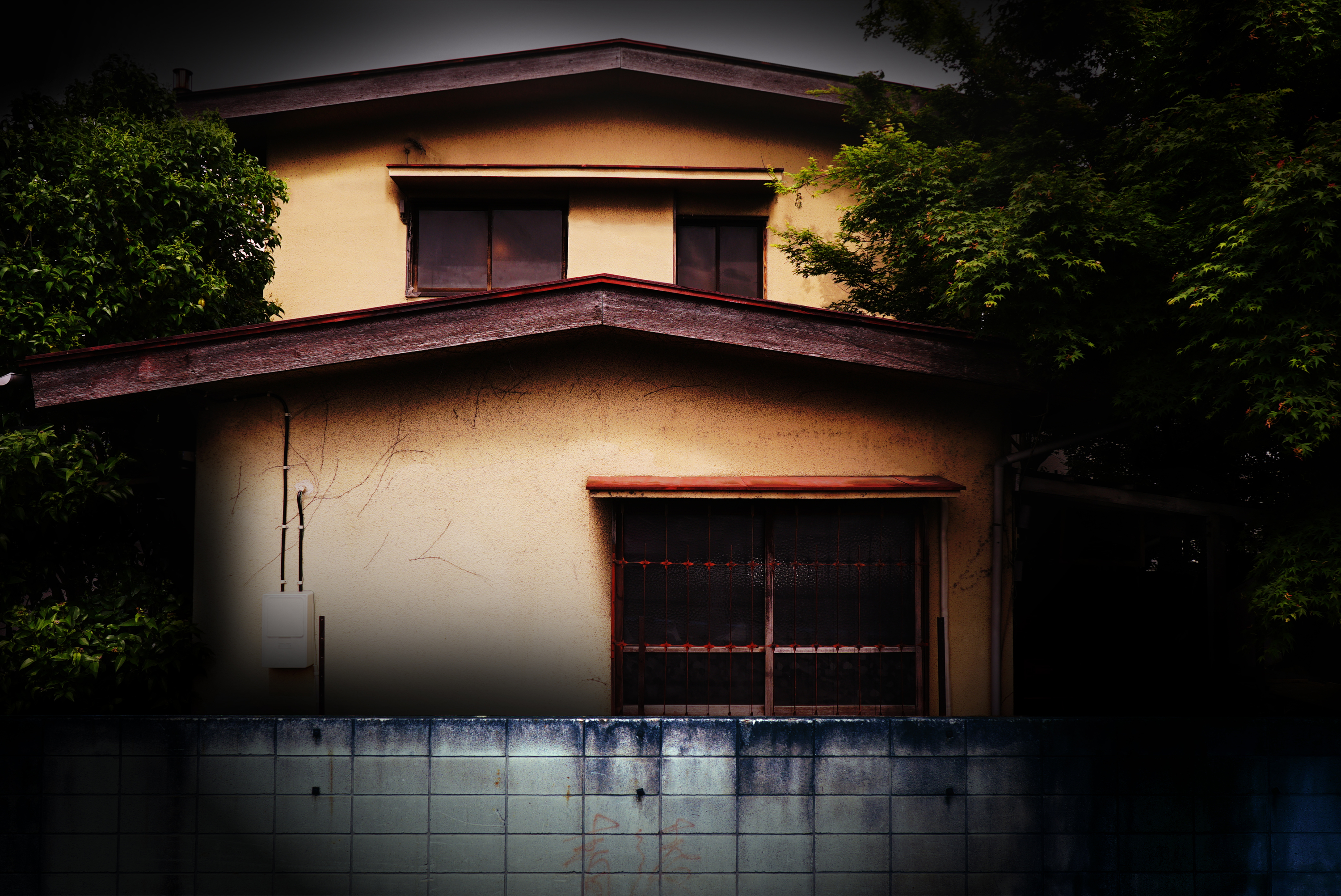 Obaken Haunted Mansion Attractions in Honancho, Tokyo