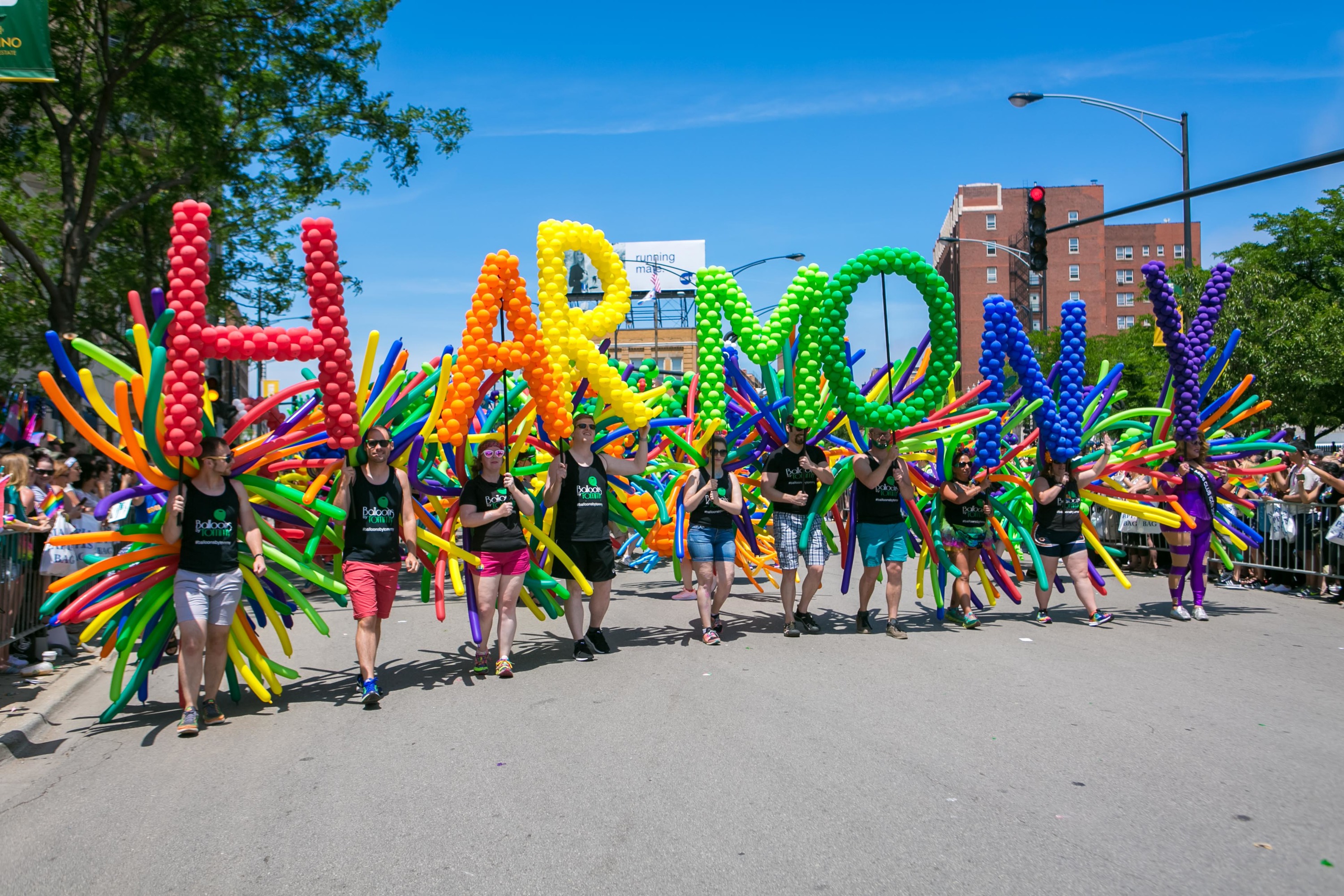 chicago gay pride parade map