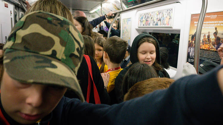 NYC subway field trip