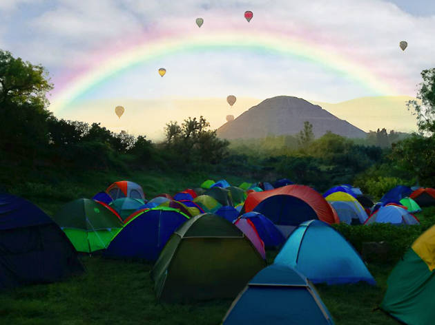 Campamento gay Campamento en Teotihuacan