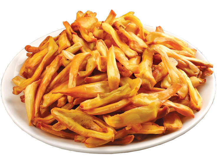 Fried jackfruit chips 