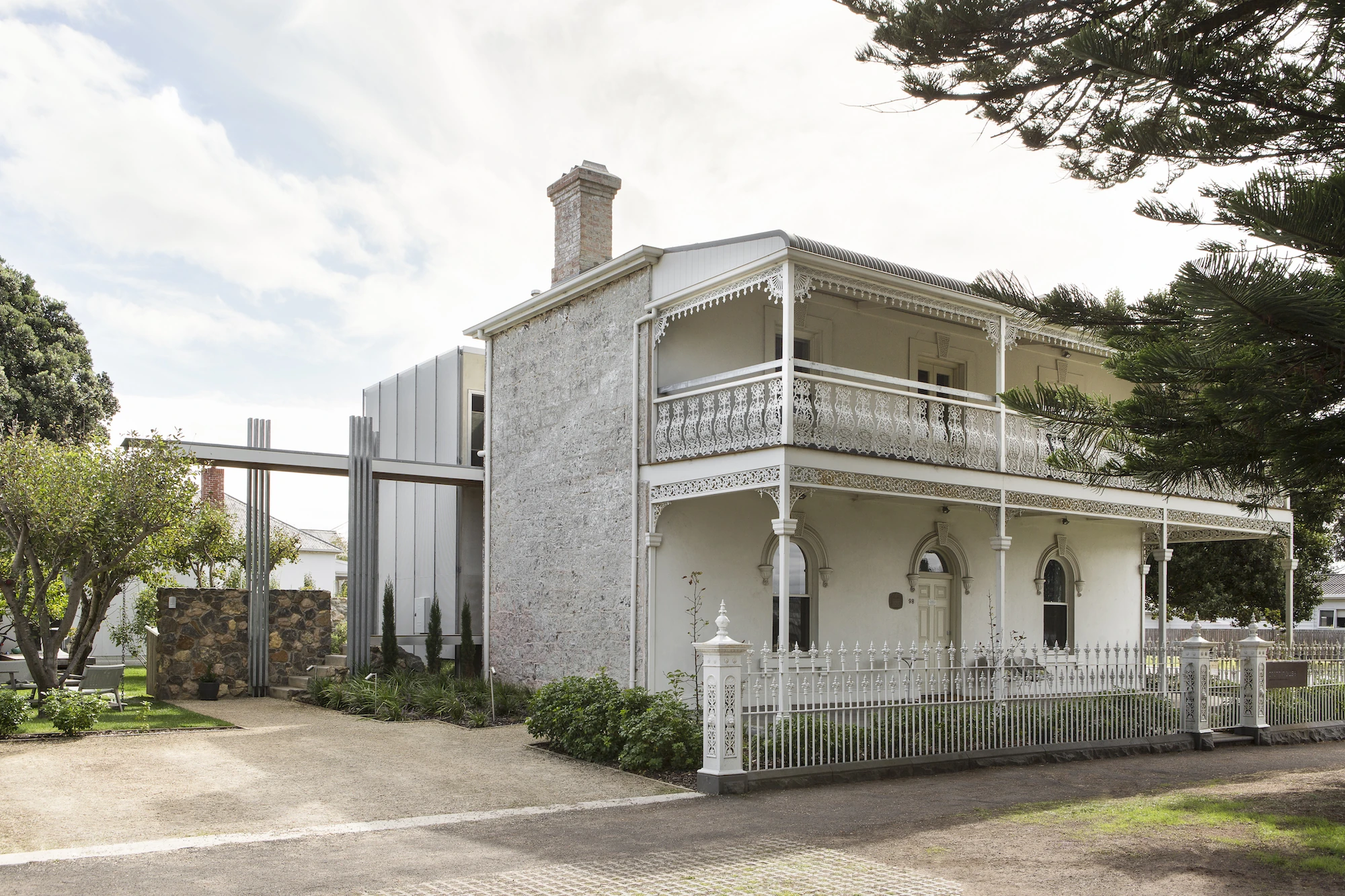 The exterior of Drift House in Port Fairy.