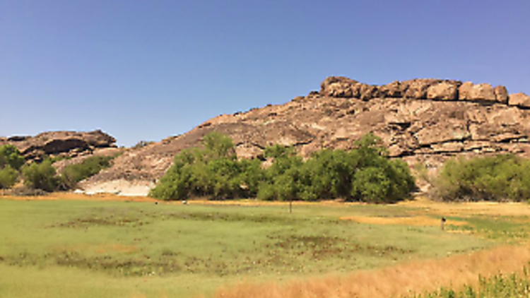 Hueco Tanks State Historic Site (in Hueco Tanks State Park)