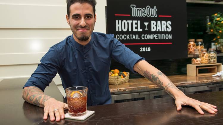 Cocktail at the Time Out Hotel Bars competition