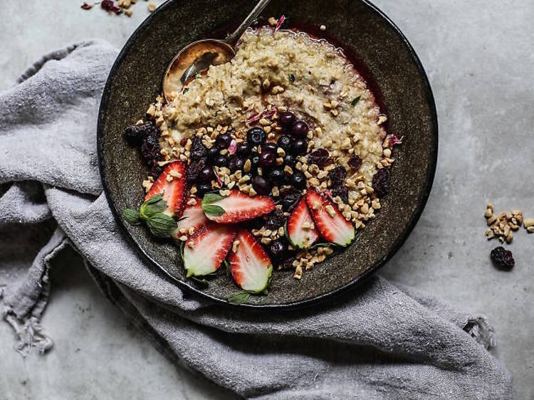 Loaded porridge at Crisp