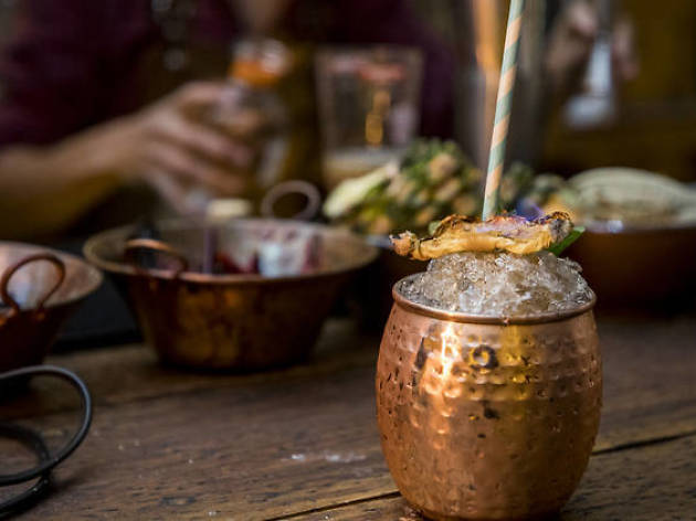 Coctel rufino gastrobar sotol bebida tradicional Coctel rufino gastrobar sotol bebida tradicional