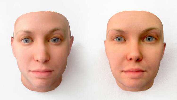 DNA portrait of Chelsea Manning 