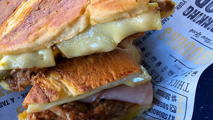 The Cuban sandwich at 5 Boroughs, $16