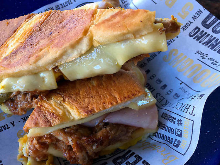 The Cuban sandwich at 5 Boroughs, $16