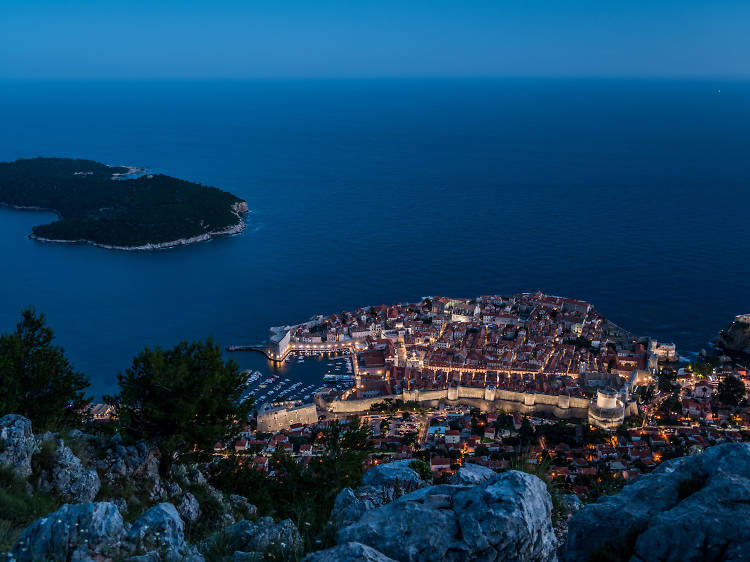 Dubrovnik at night