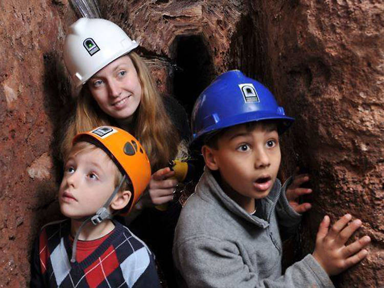 Explore the Underground Passages