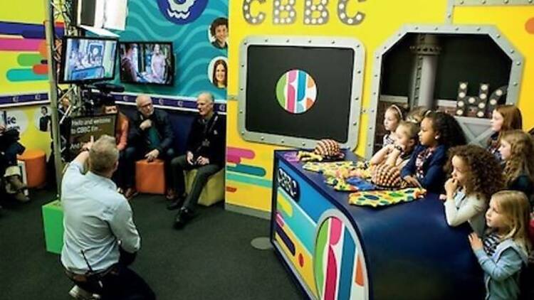 CBBC tour at Media City UK