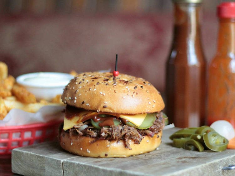 Brisket sandwich at Le Bon Ton, $18.50