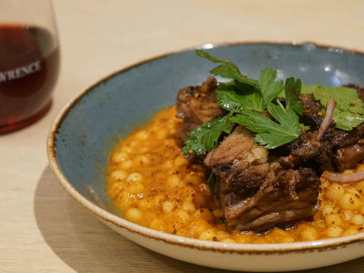 Slow-cooked lamb at Mr Lawrence, $29