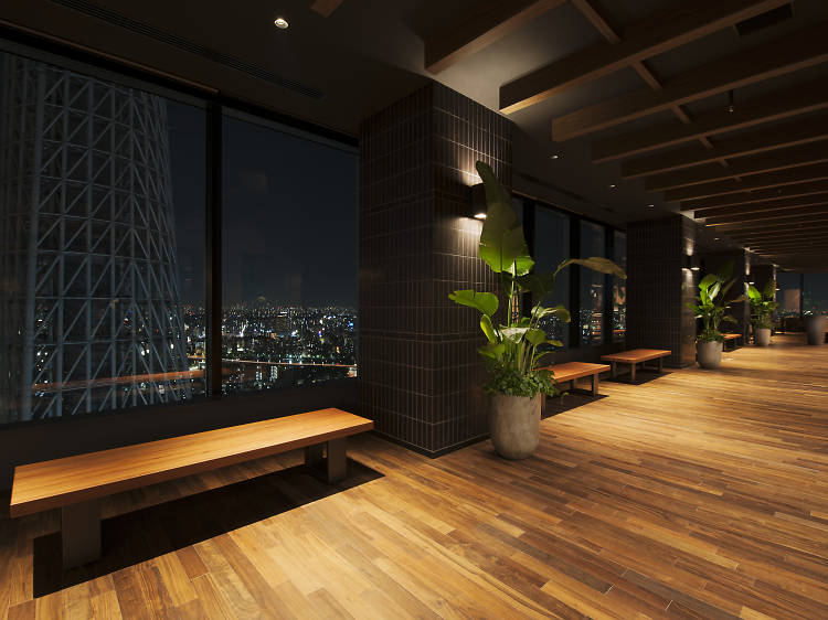 Dine with a view at Tokyo Solamachi