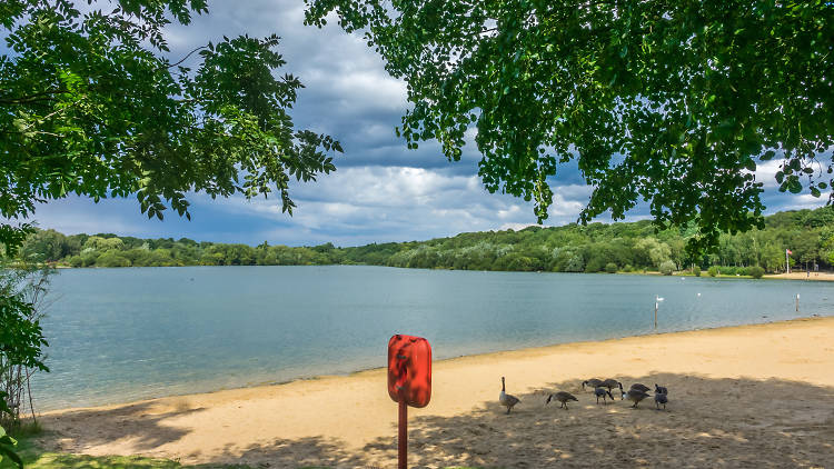 Ruislip Lido Beach