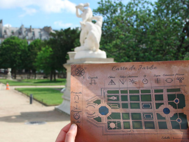 Un adventure game géant aux Tuileries, gratuit ! Un adventure game géant aux Tuileries, gratuit !