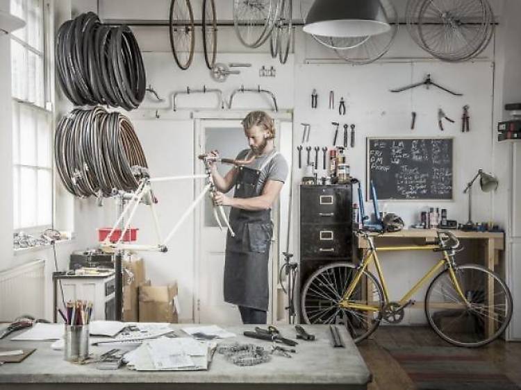 James Kennedy at Kennedy City Bicycles