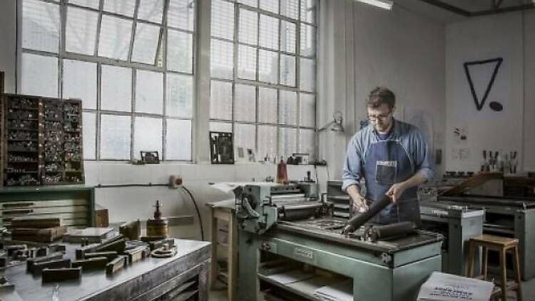 Simon Goode at London Centre for Book Arts