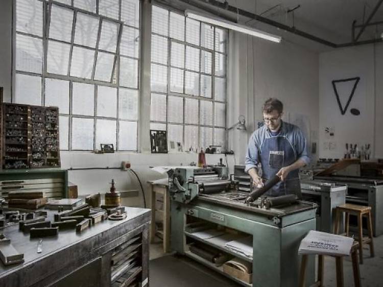 Simon Goode at London Centre for Book Arts