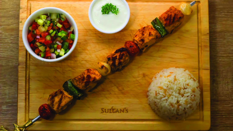 The Sultan's Table - chicken skewers